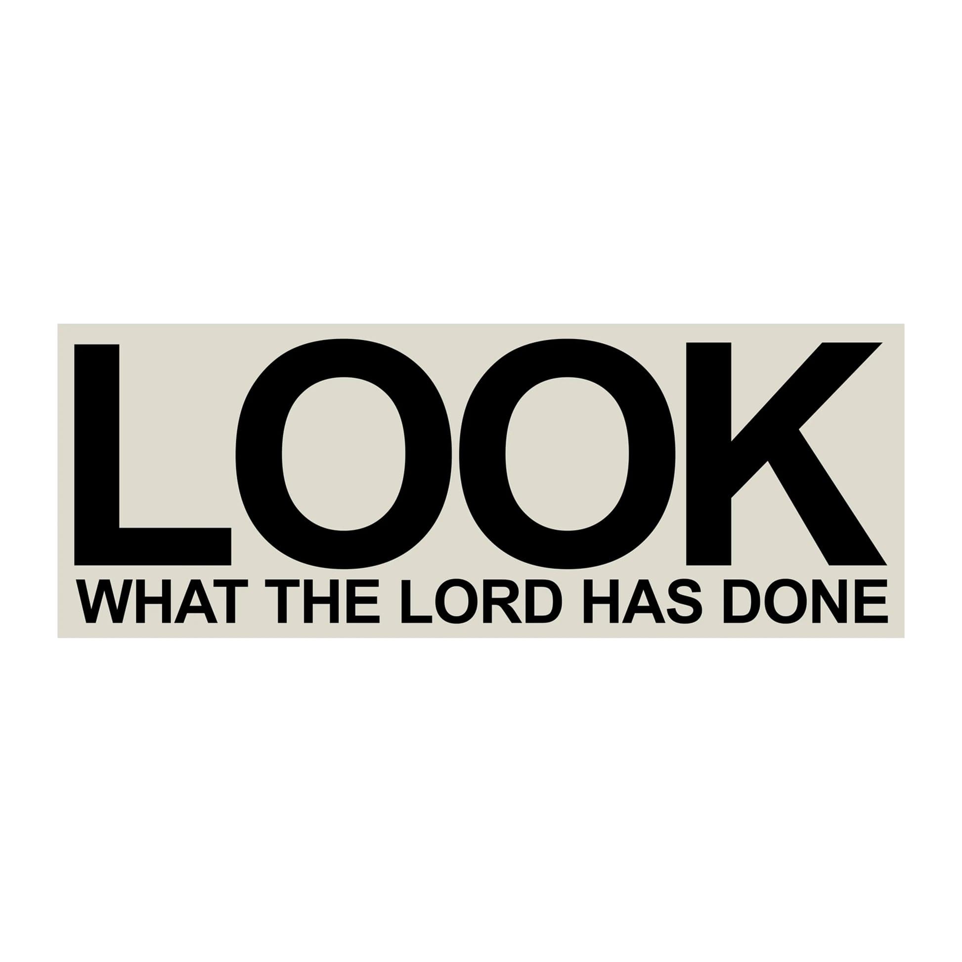 “Look What The Lord Has Done” Sticker Pack