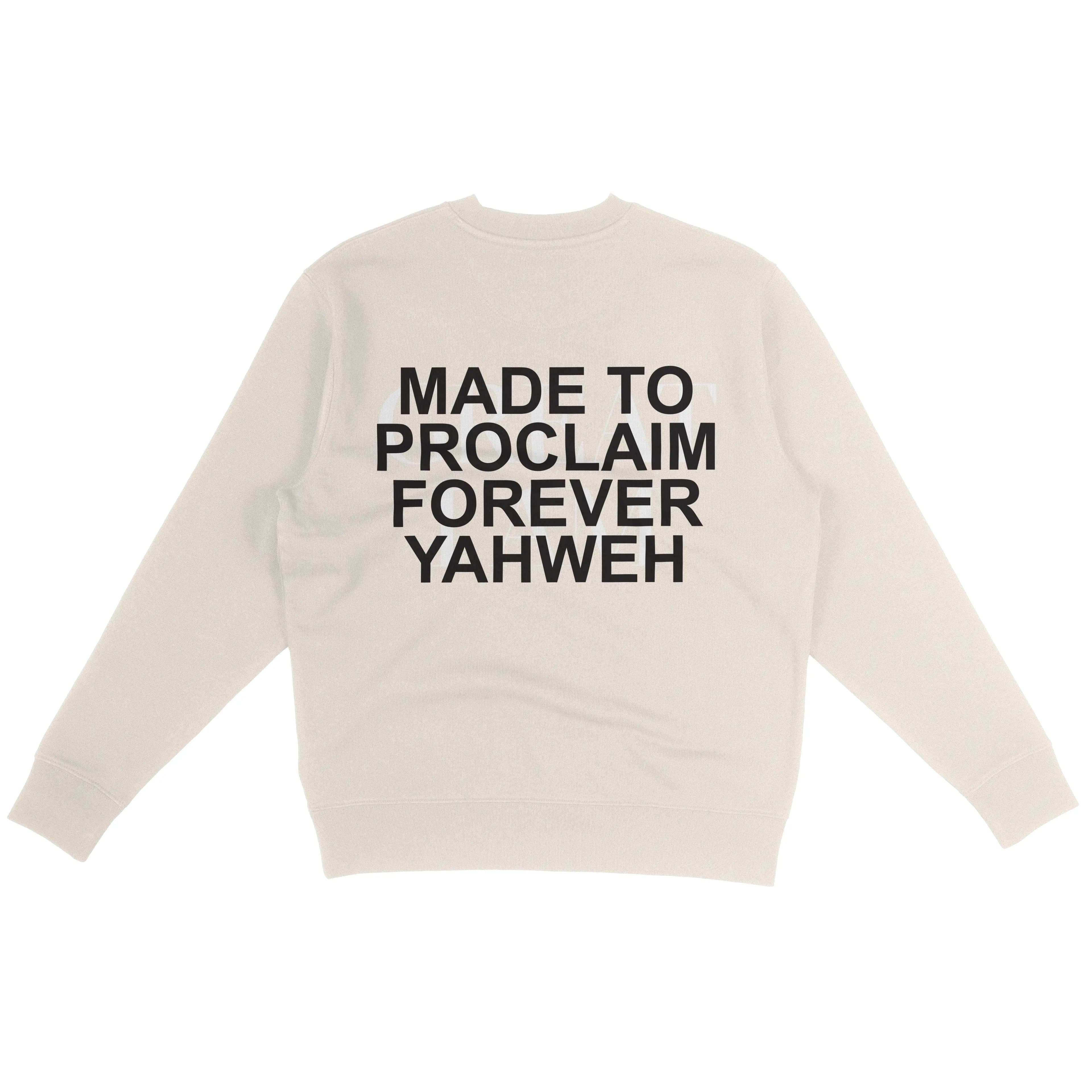 "Yahweh Great I AM" Sweatshirt