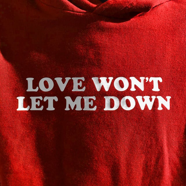 Love Won’t Let Me Down album cover